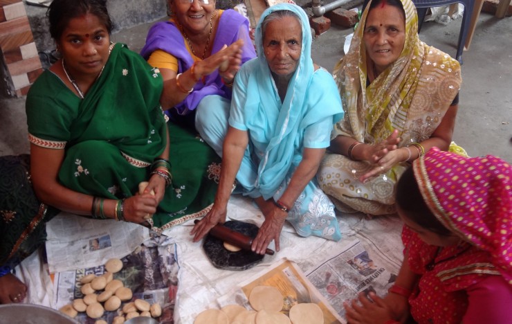 A feast for the residents of Khadar slum